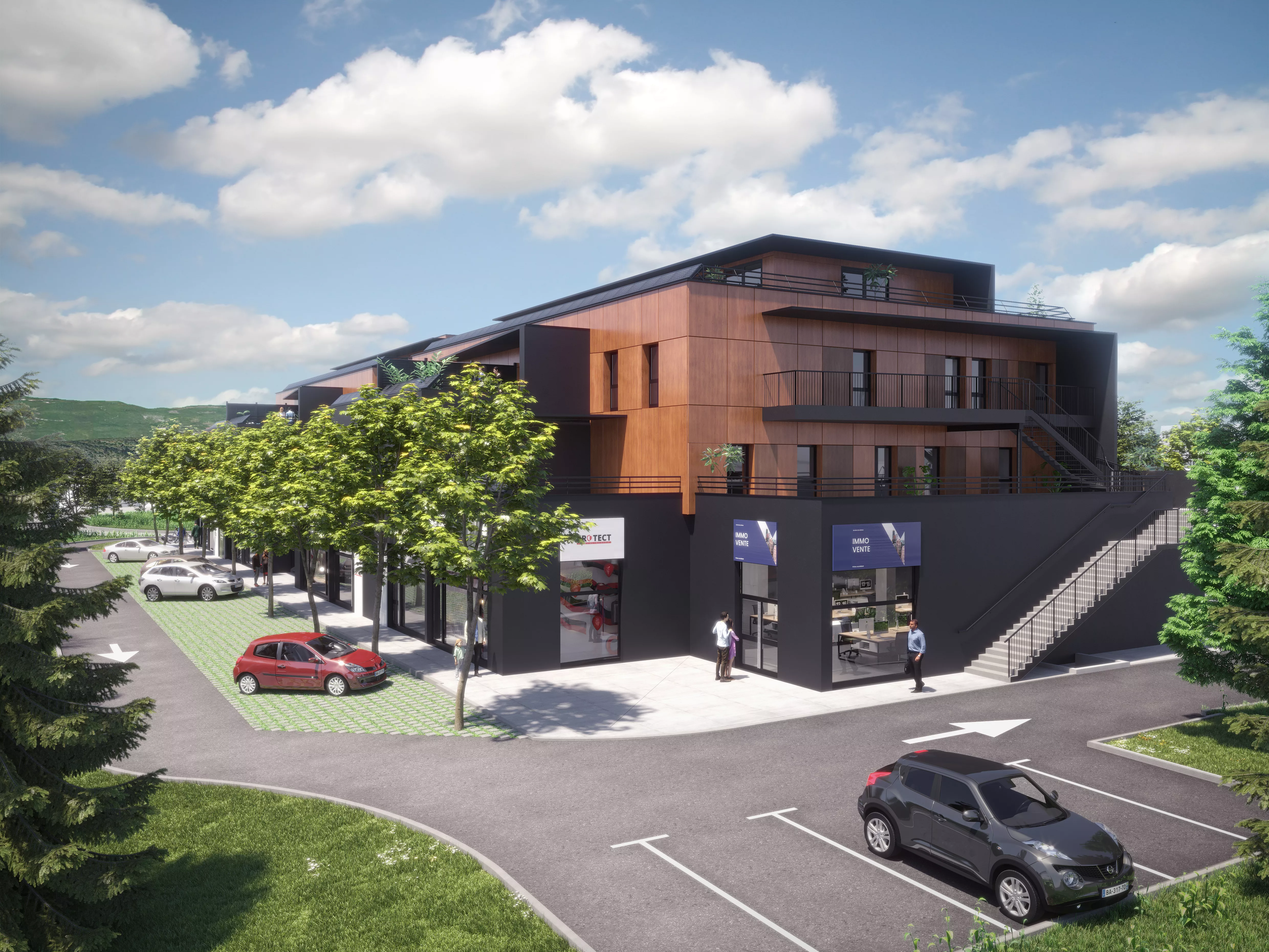 Bureaux & COMMERCES 3000m² CHENE@WORK